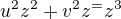 $u^2z^2+v^2z^=z^3$