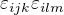 $\varepsilon _{ijk}\varepsilon _{ilm}$