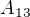 $A_{13}$
