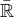 $\bar{\mathbb{R}}$