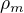 $\rho_m$