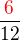 $\frac{\color{red}6}{12}$