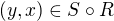 $(y, x) \in S \circ R$