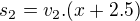kopírovat do textarea $s_2 = v_2.(x+2.5)$