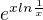 $e^{xln \frac{1}{x}}$