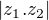 $|z_{1}.z_{2}|$