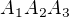 $A_{1}A_{2}A_{3}$