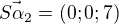 $\vec{S\alpha_2}=(0;0;7)$