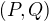 $(P,Q)$