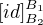 $[id]^{B_1}_{B_2}$