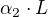 $\alpha_2 \cdot L$