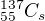 ${^{137}_{55}C_s}$