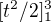 $[t^2/2]_1^3$