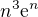 $n^3\mathrm{e}^n$