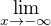 $\lim_{x \to -\infty}$