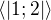 $\langle|1;2|\rangle$