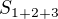 $S_{1+2+3}$