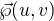 $\vec{\wp}(u,v)$
