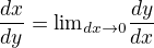kopírovat do textarea $\frac{dx}{dy}= {\lim}\limits_{dx \to 0}\frac{dy}{dx}$