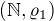 $(\mathbb{N}, \varrho_1)$