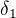 $\delta_1$