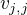 $v_{j,j}$