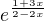 $e^{\frac{1+3x}{2-2x}}$