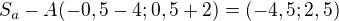 $S_a-A(-0,5-4;0,5+2)=(-4,5;2,5)$