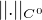 $||.||_{C^0}$