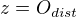 $z=O_{dist}$