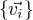 $\{\vec{v_i}\}$