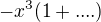 kopírovat do textarea $-x^3(1+....)$