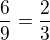 kopírovat do textarea $\frac{6}{9}=\frac{2}{3}$