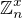 $\mathbb{Z}_n^x$