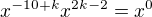 kopírovat do textarea ${x}^{-10+k}x^{2k-2}=x^{0}$