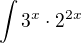 $\int3^{x}\cdot 2^{2x}$