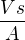 $\frac{Vs}{A}$