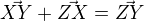 $\vec {XY} + \vec {ZX} = \vec {ZY}$
