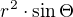 $r^{2}\cdot \sin \Theta $