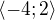 $\langle-4;2\rangle$