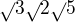 kopírovat do textarea $\sqrt{}3 \sqrt{}2 \sqrt{}5$
