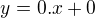 kopírovat do textarea $ y= 0. x+0$