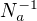 $N_{a}^{-1}$