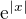 $\mathrm{e}^{|x|}$