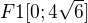 $F1[0;4\sqrt6]$