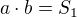 kopírovat do textarea $a\cdot b =S_1$