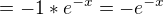 kopírovat do textarea $=-1*e^{-x}=-e^{-x}$