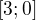 $[3; 0]$