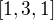$[1,3,1]$
