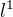 $l^{1}$